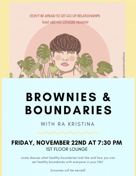 brownies & boundaries